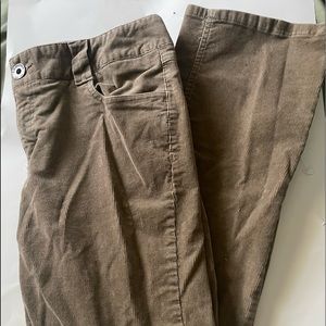 Brown Corduroy Women’s Pants Size 8